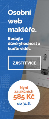 Web pro makléře jen za 585 Kč